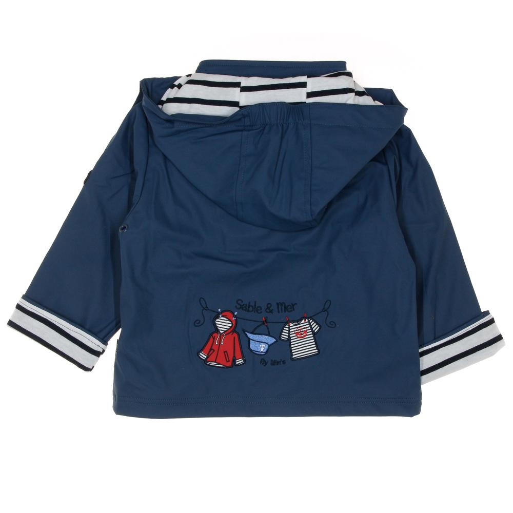 Win's Junior Girls' Dark Blue Waxed Parka Photo of the Espace des Marques %store% store - view of %key%