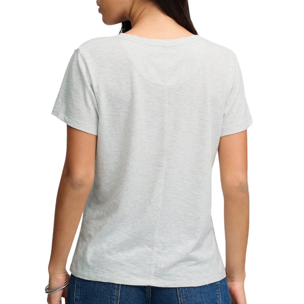 T-Shirt Gris Femme Superdry Studioss vue 2