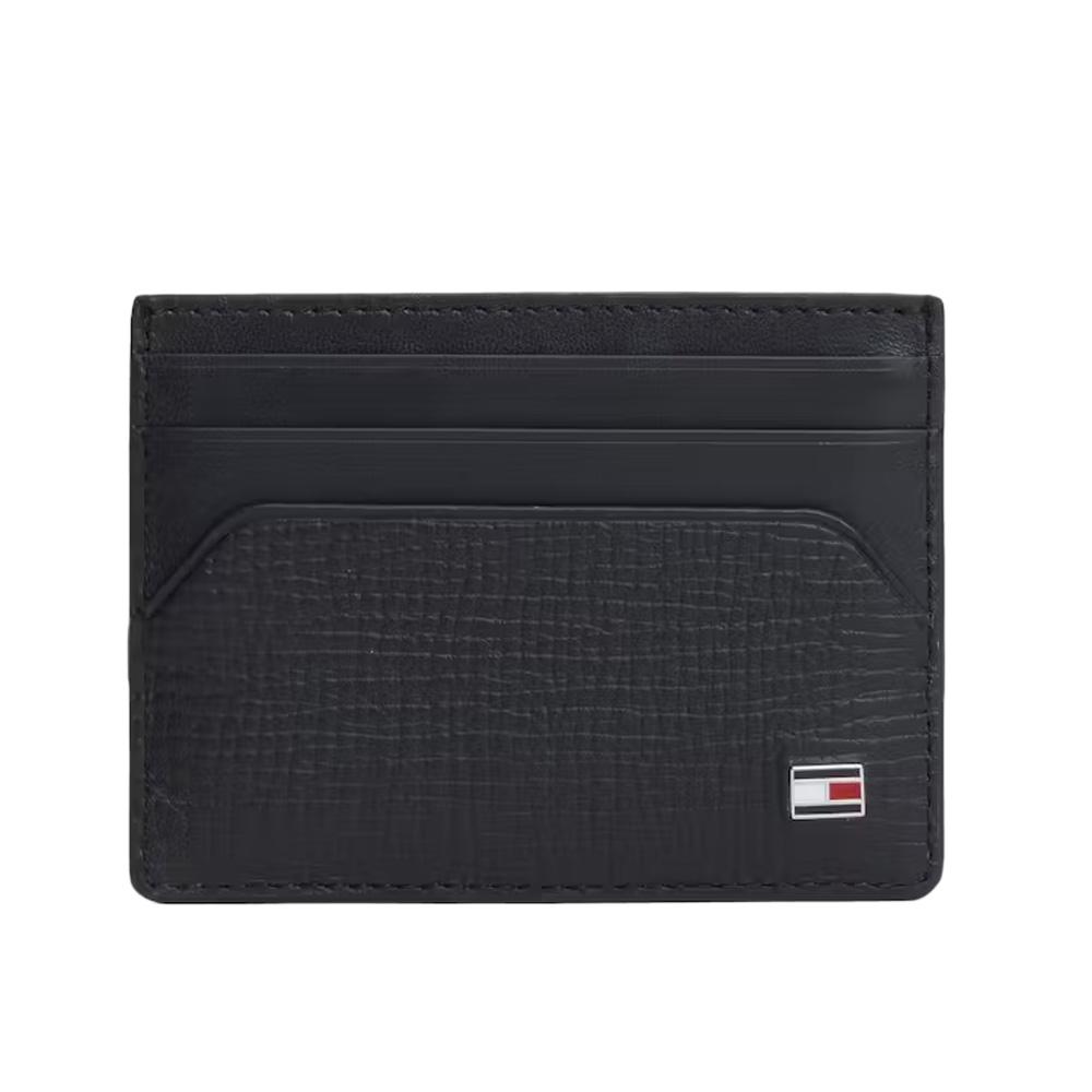 Tommy Hilfiger Men's Navy Card Case AM0AM13707 affordable