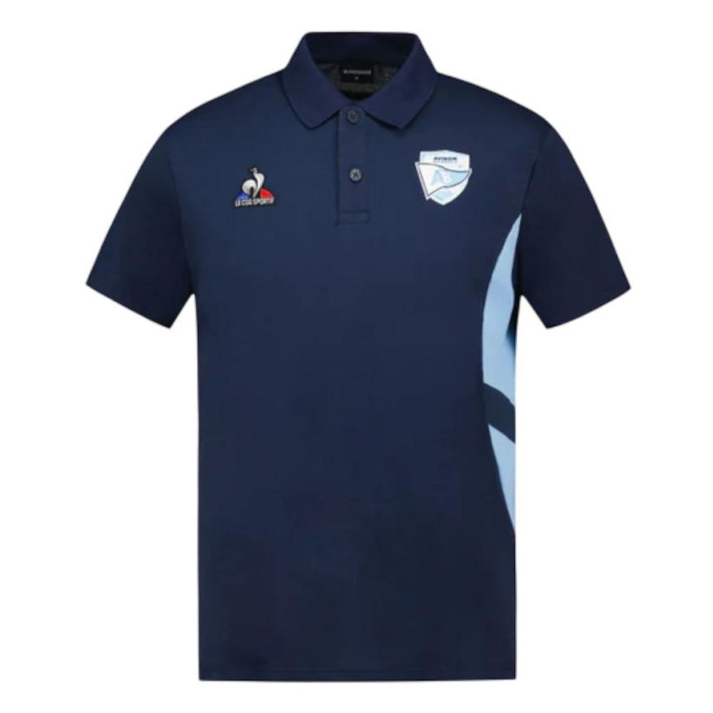 Aviron Bayonnais Polo Präsentation Marine Herren Le Coq Sportif Nr. 3 günstig