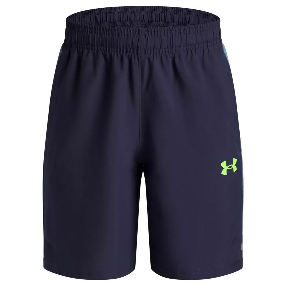 Pantalones cortos deportivos azul marino para niño Under Armour Tech Utility barato