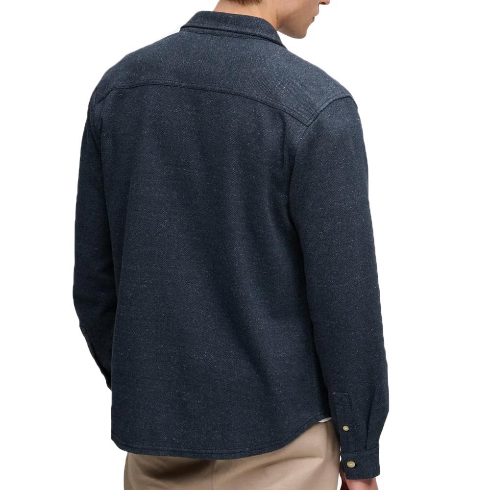 Surchemise Bleu Chiné Homme Superdry Twill vue 2