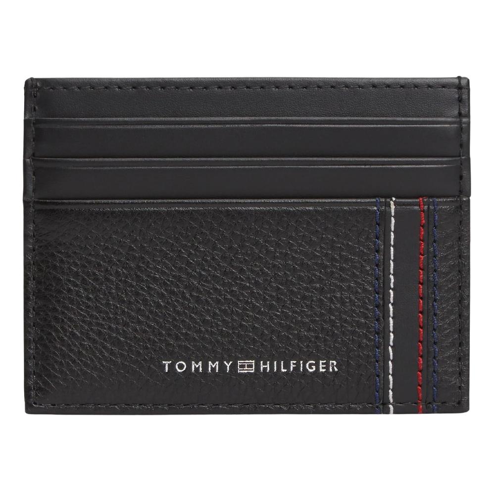 Tommy Hilfiger Men’s Navy Card Holder Th Central CC Holder affordable