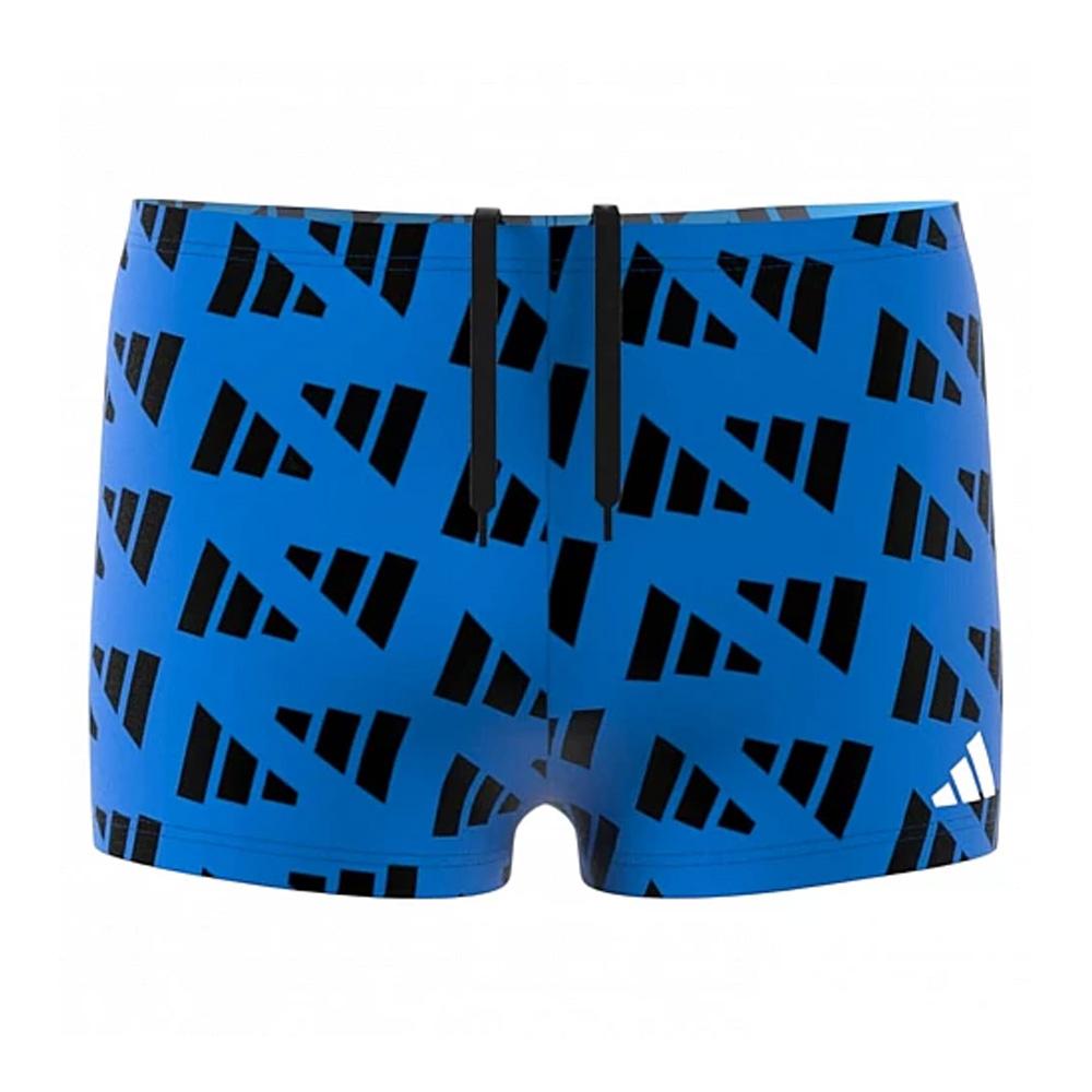 Short de bain Bleu Garçon Adidas Brd Gfx pas cher