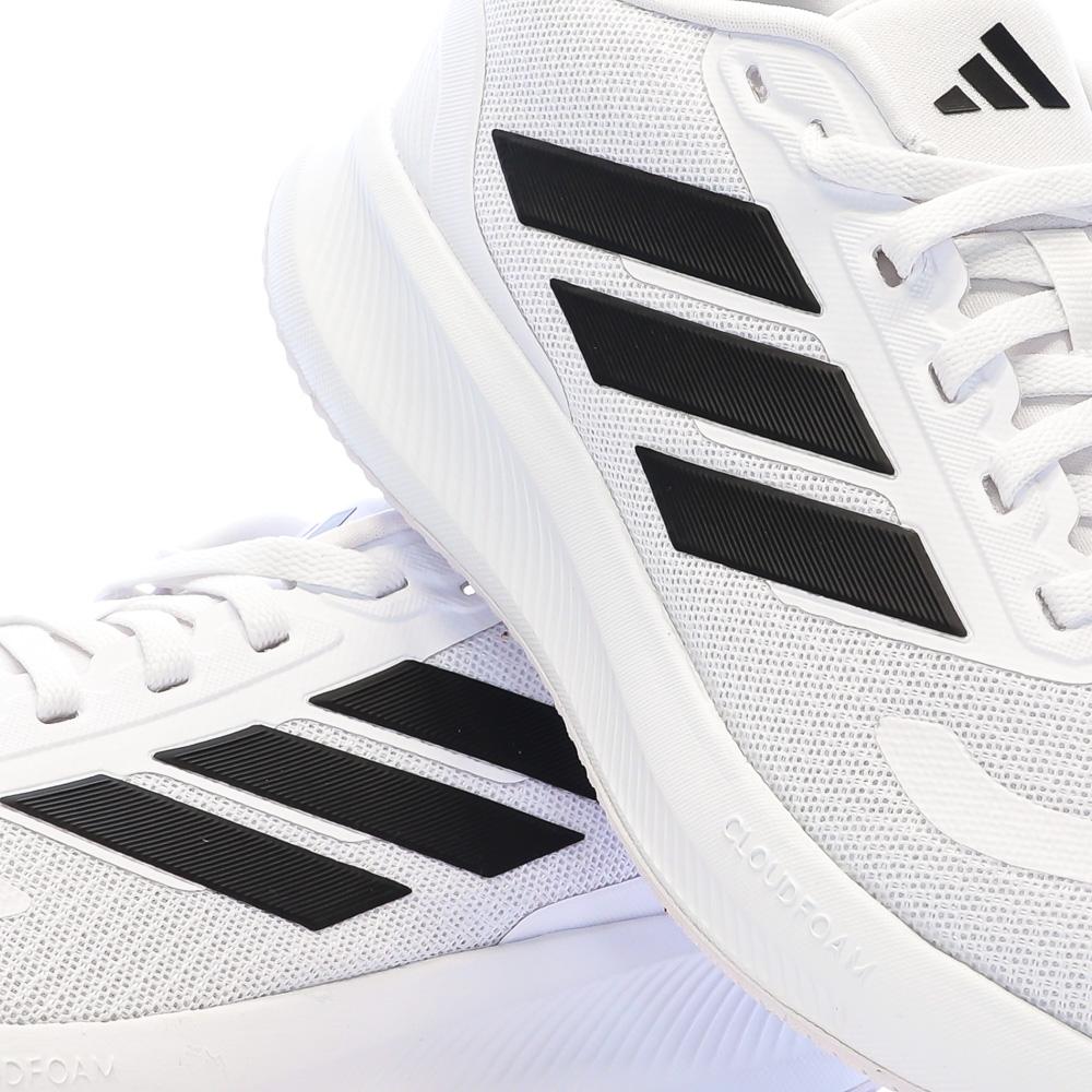 Chaussures Running Blanc/Noir Garçon Adidas Runfalcon vue 7
