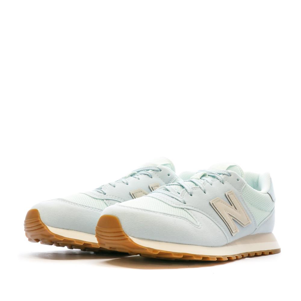 Basket Bleu Femme New Balance 500 vue 6