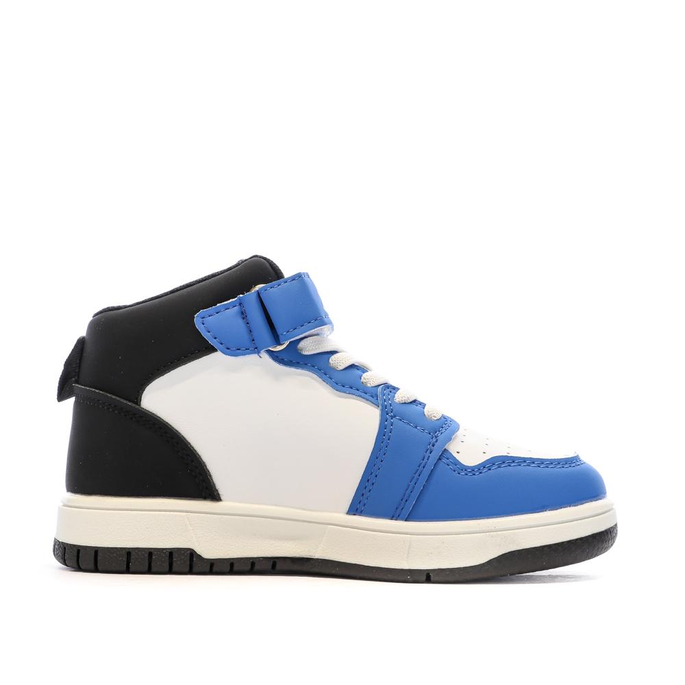 Zapatillas Lotto Ravenne Azul/Negro Niño ver 2