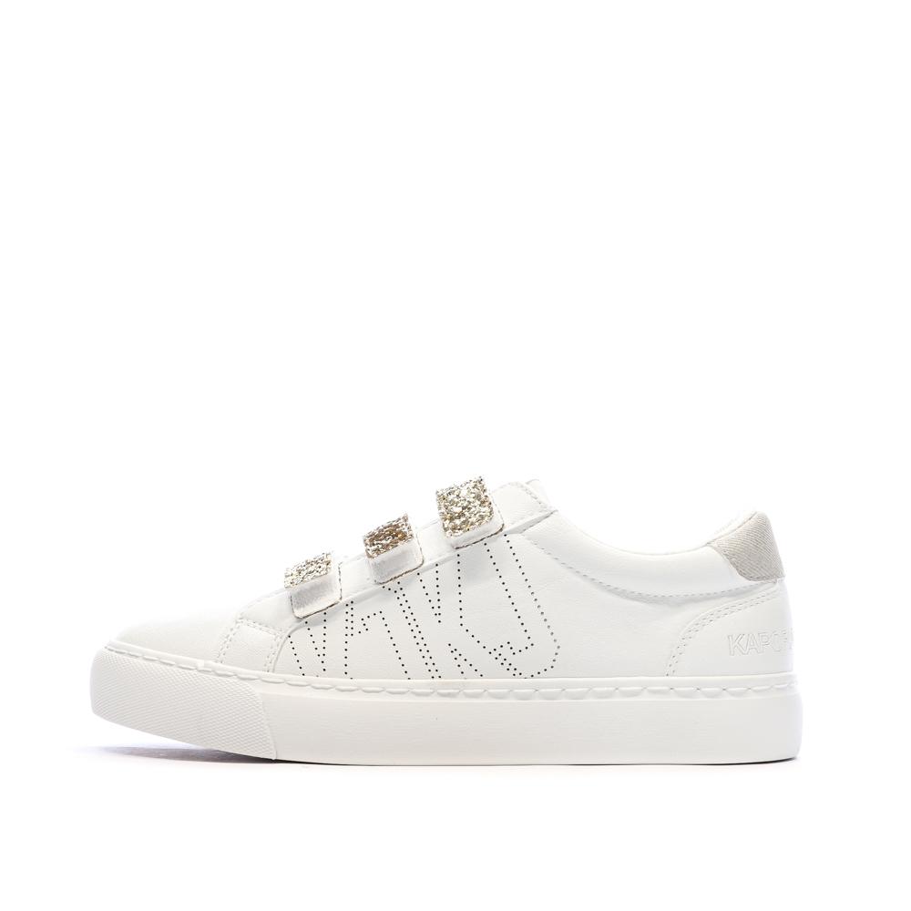 Kaporal Tippyk Women’s White/Gold Trainers affordable