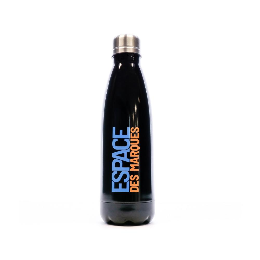 Trinkflasche aus Stahl Schwarz 700ml günstig