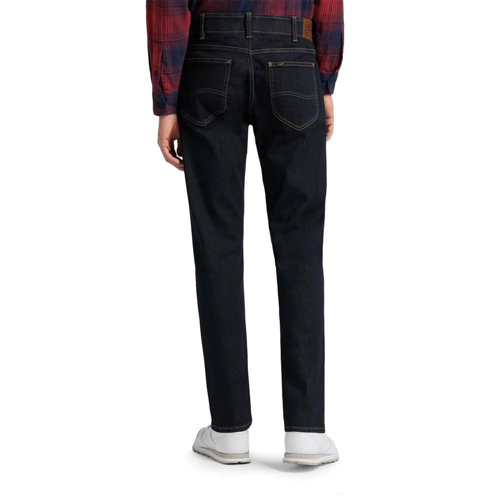 Vaqueros Lee MVP Rinse Slim Navy para hombre ver 2