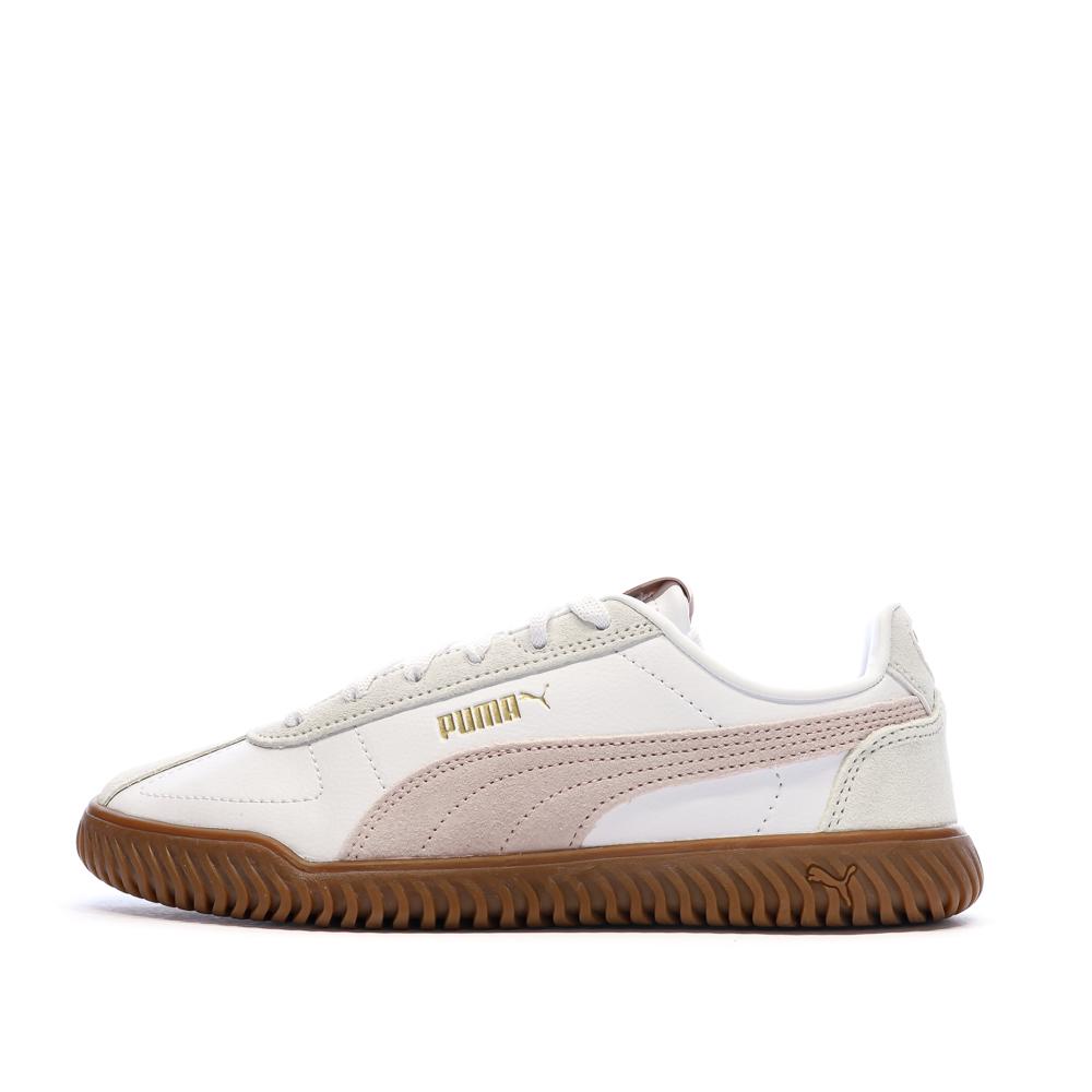 Zapatillas blancas/rosas para mujer Puma Club Kayzer barato
