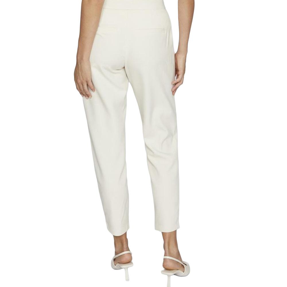 Pantalon Slim 7/8 Écru Femme Vila Vicarrie Lowny vue 2