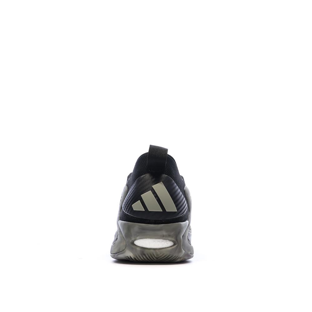 Adidas Anthony Edwards 1 Low Basketballschuhe für Herren, schwarz/grau Ansicht 3