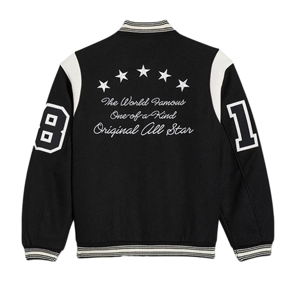 Converse Men's Luxury Varsity Bomber Jacket Black Photo of the Espace des Marques %store% store - view of %key%