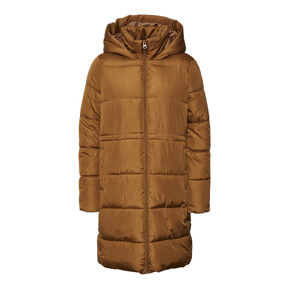 Women's brown down jacket Vero Moda Lucy affordable