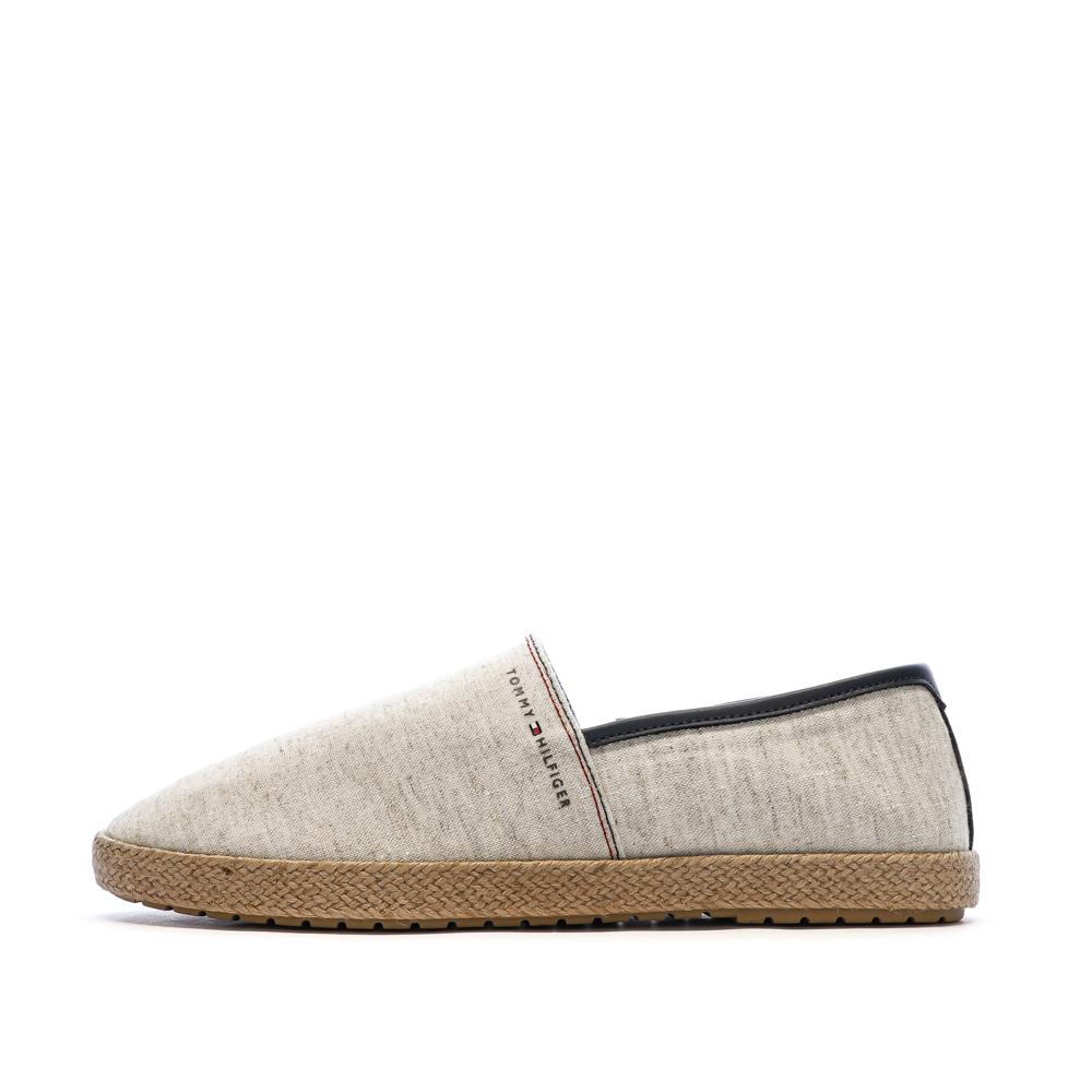 Espadrillas beige para hombre de Tommy Hilfiger en chambray barato