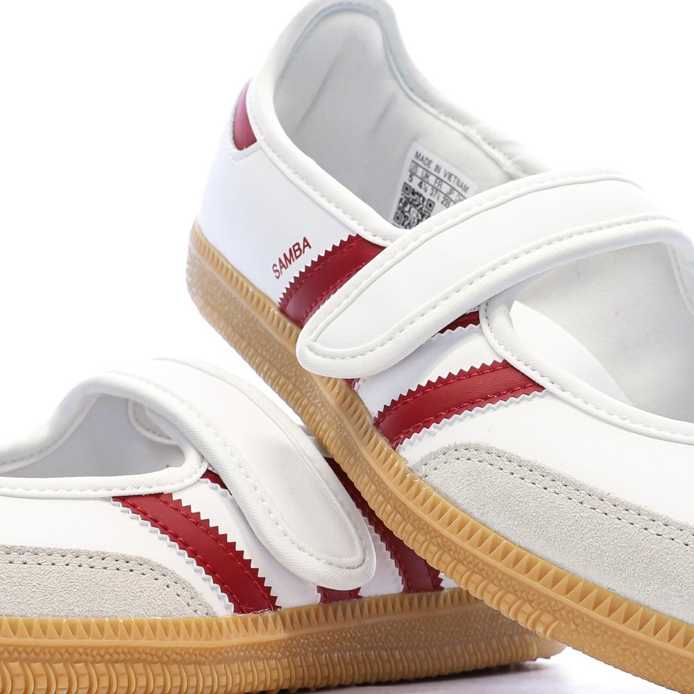 SAMBA JANE White/Red Adidas Trainers Photo of the Espace des Marques %store% store - view of %key%