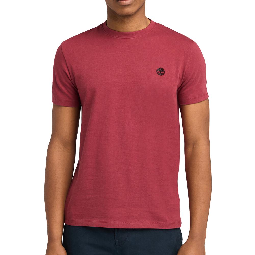 Bordeaux Männer Timberland Sleeve T-Shirt TB0 günstig