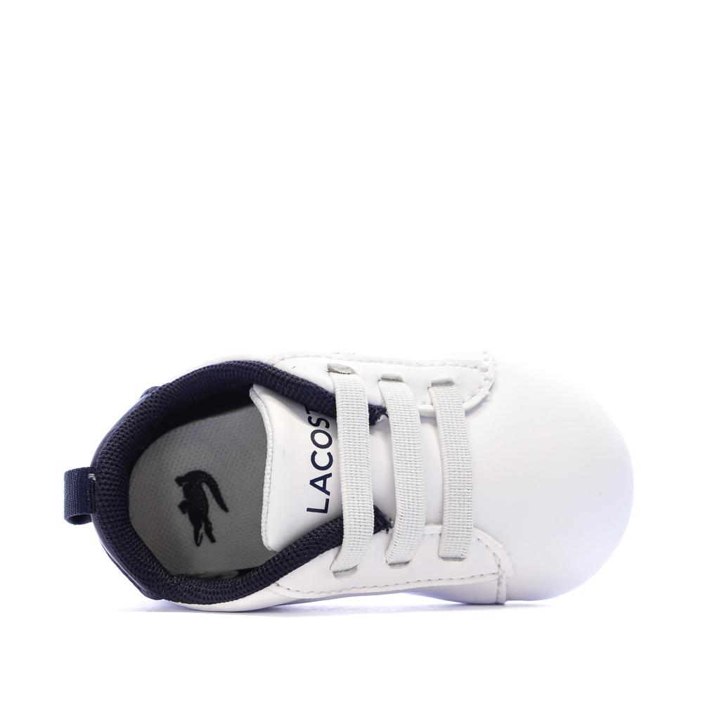 Baskets Blanches/Marine Bébé Lacoste Carnaby Set 225 vue 4