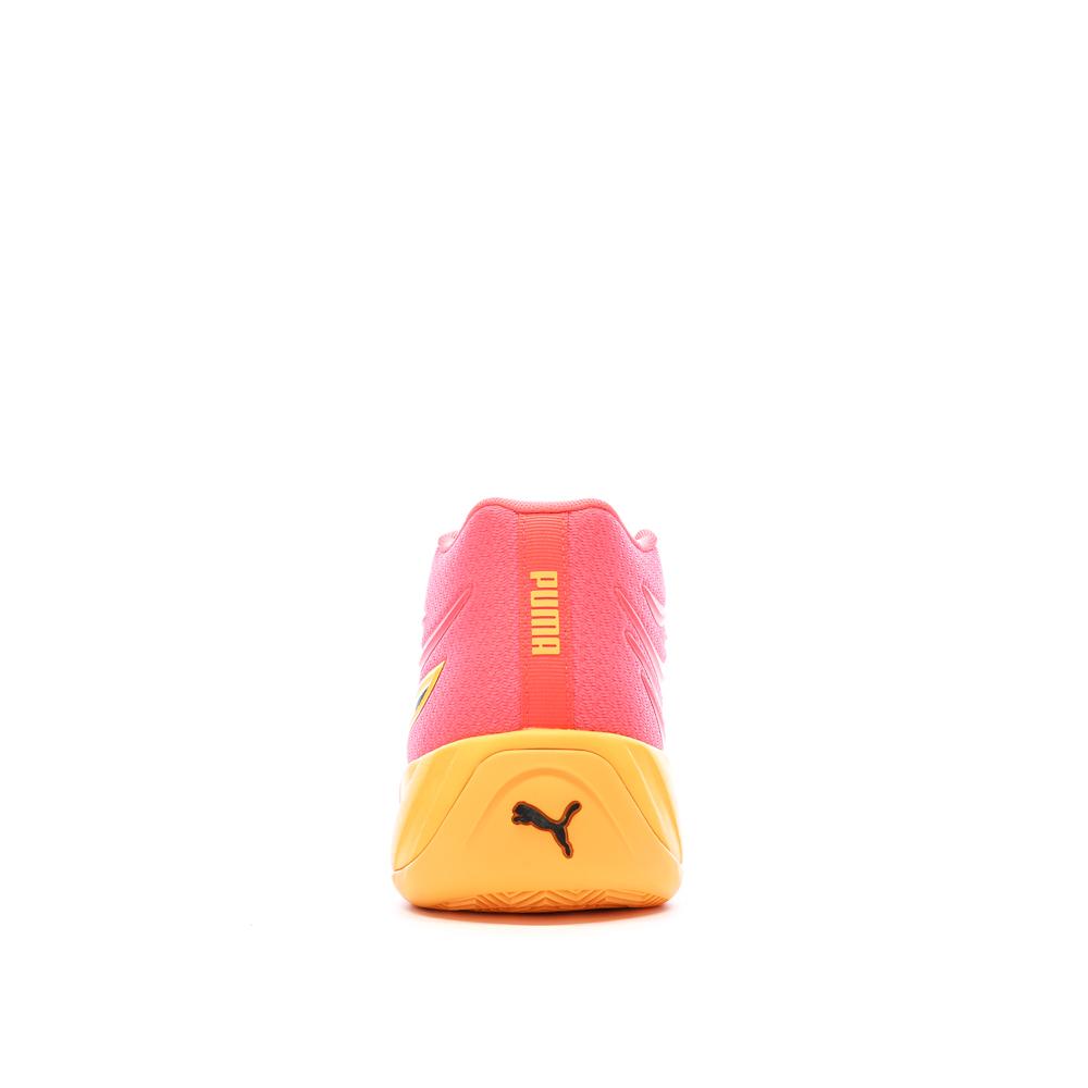 Zapatillas de baloncesto Puma Court Pro Rosa/Naranja, Hombre ver 3