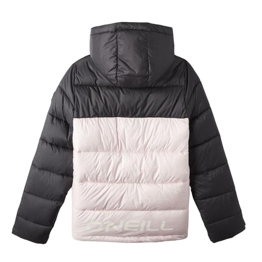 Doudoune À Capuche Noire/Rose Clair Fille Originals Puffer vue 2