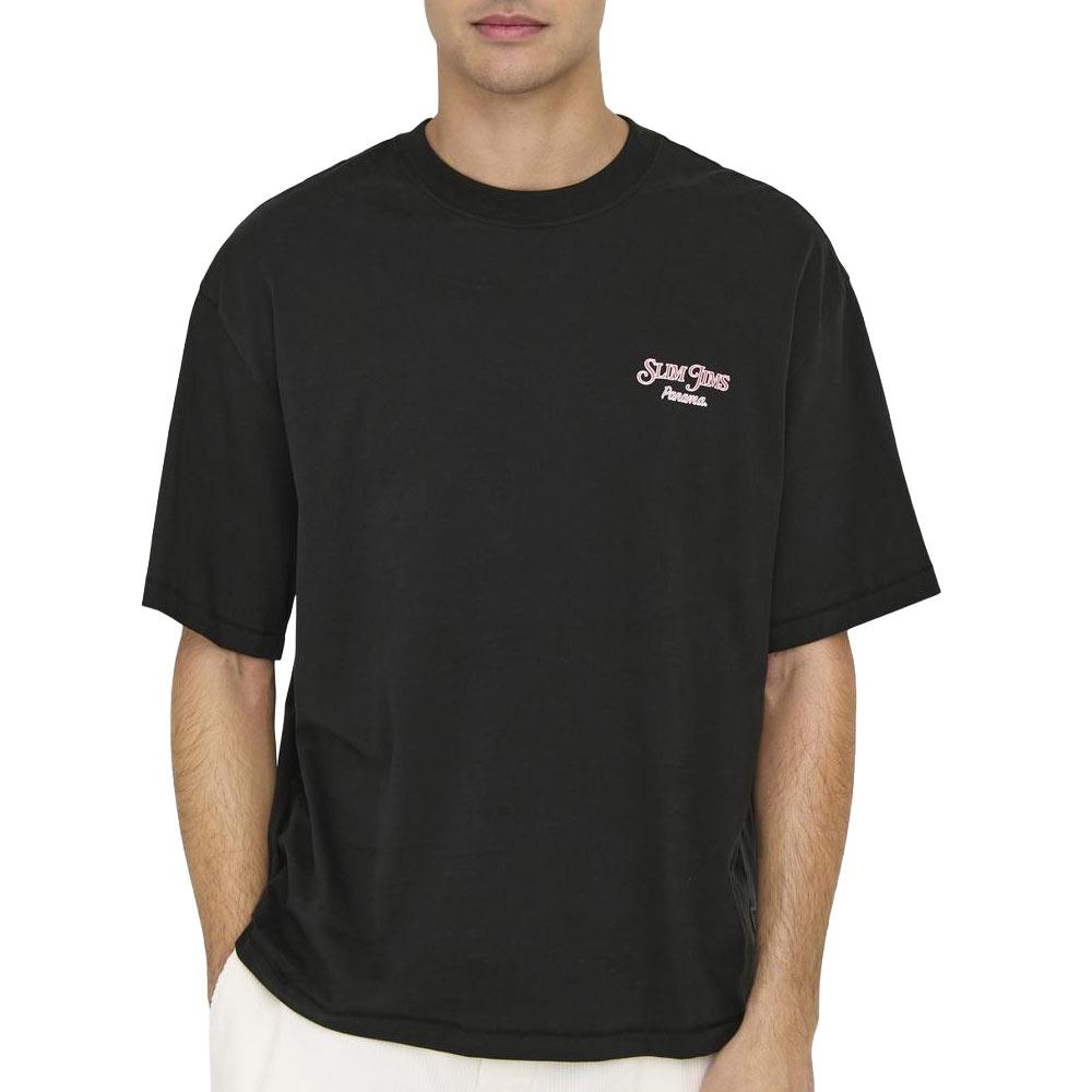 Schwarzes Herren-T-Shirt von Only & Sons, Modell „Malik“ günstig