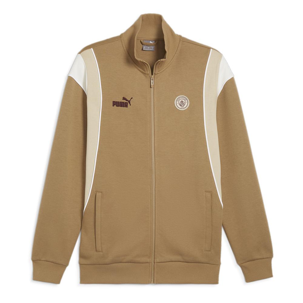 Manchester City Men's Brown Puma Jacket 23/24 affordable