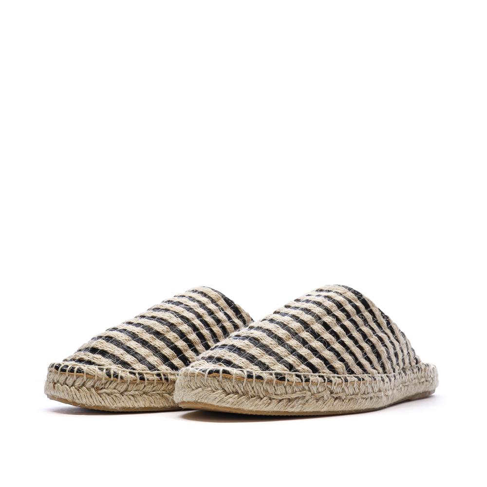 Espadrillas beige/negras para hombre Pare Gabia Denis ver 6