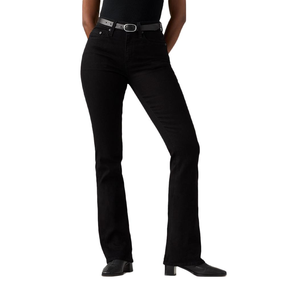 Women's Levi's High Rise 725 Black Bootcut Jeans affordable