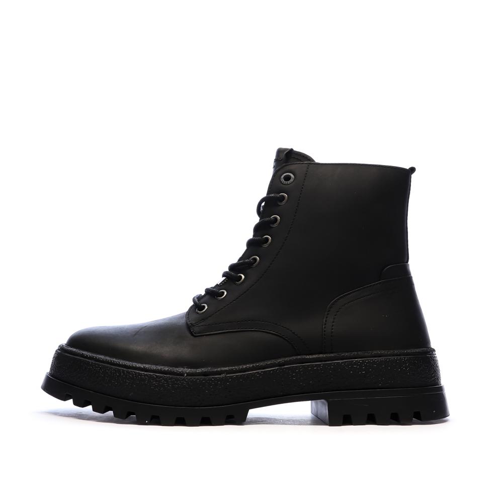 Boots Black Men's Pepe jeans Lincoln affordable