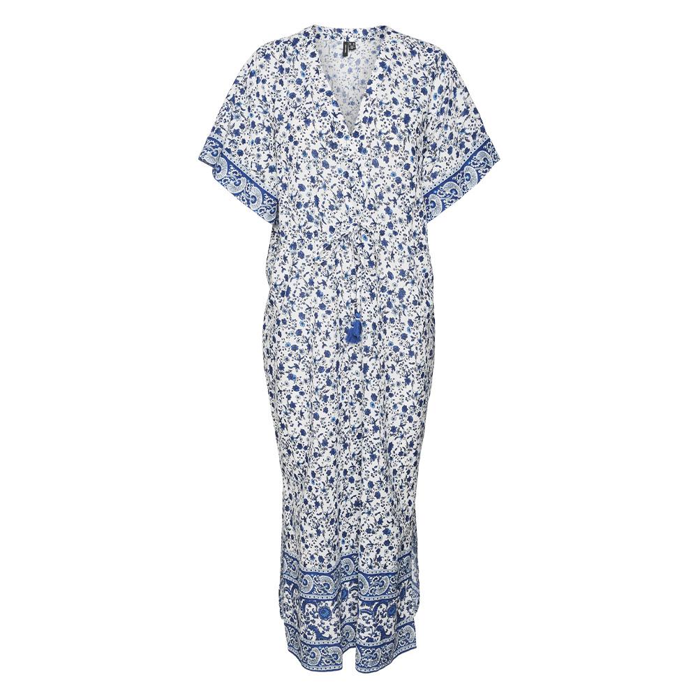 Vero Moda Ilan Women's White/Blue Dress affordable