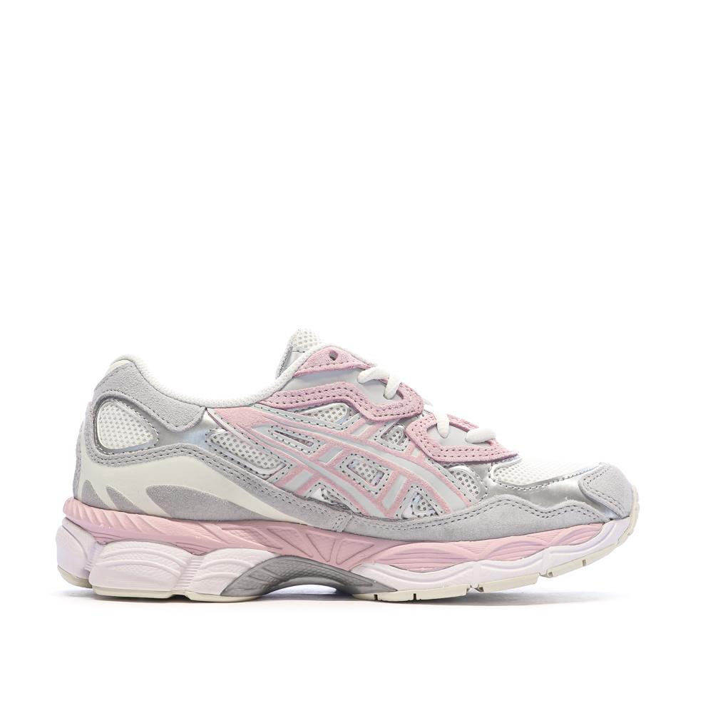 Zapatillas blancas/rosa para hombre Asics Gel-nyc ver 2