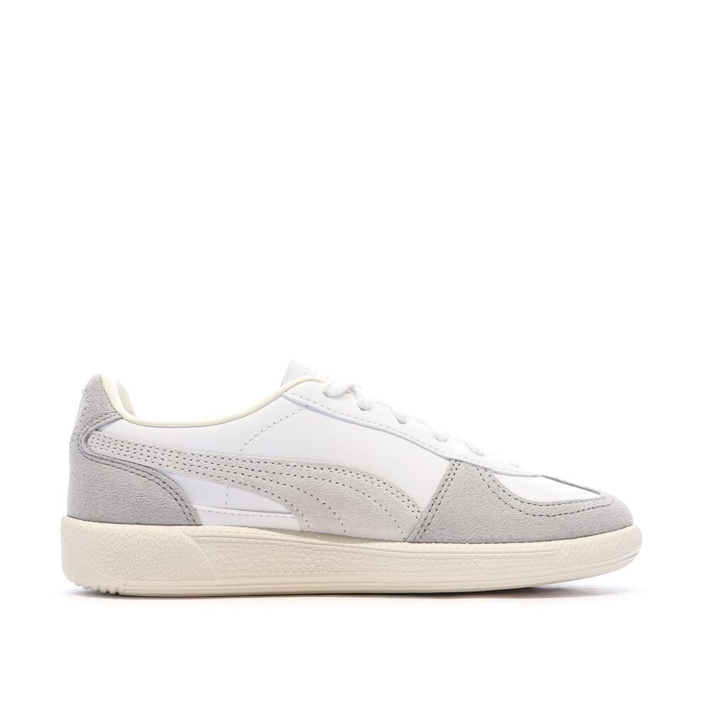 Weiß/graue Puma Palermo Moda Vintage Sneaker für Mädchen Ansicht 2