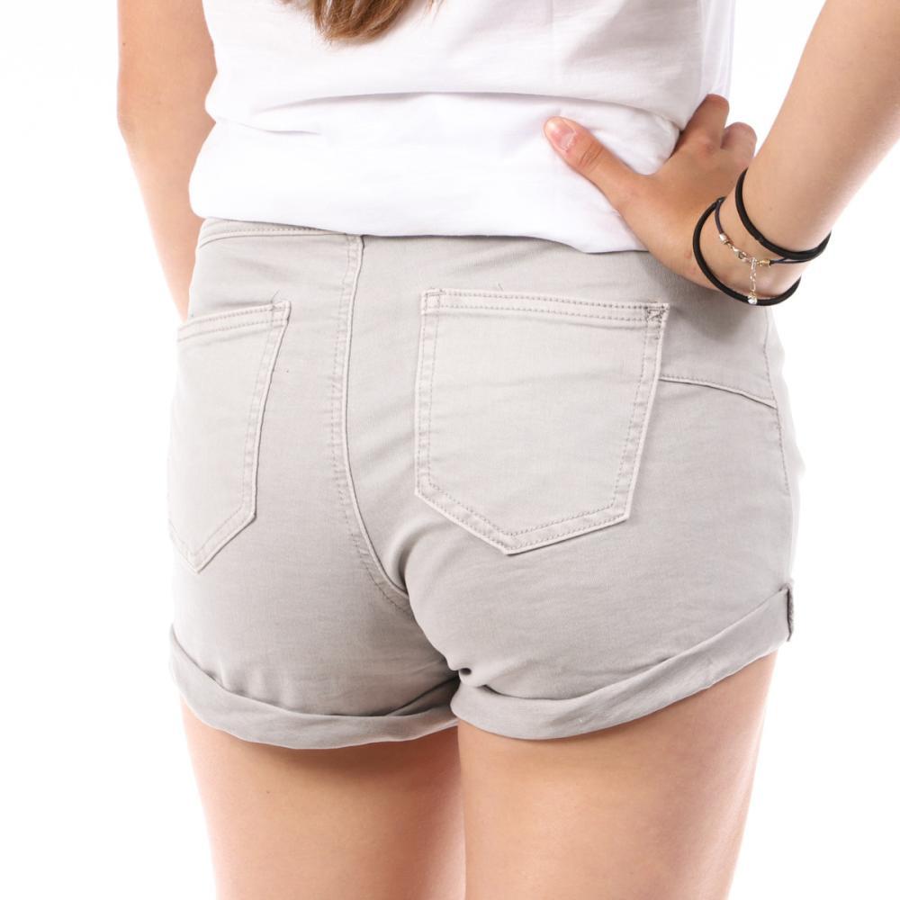 Monday Premium Short Gris Mujer LW526 ver 2