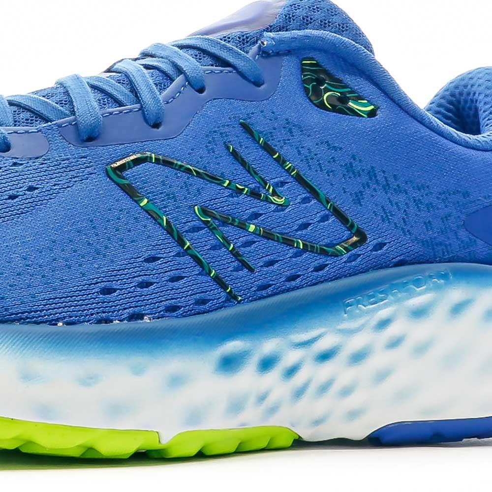 Chaussures de Running Bleu/Vert Homme New Balance MEVOZLR vue 7