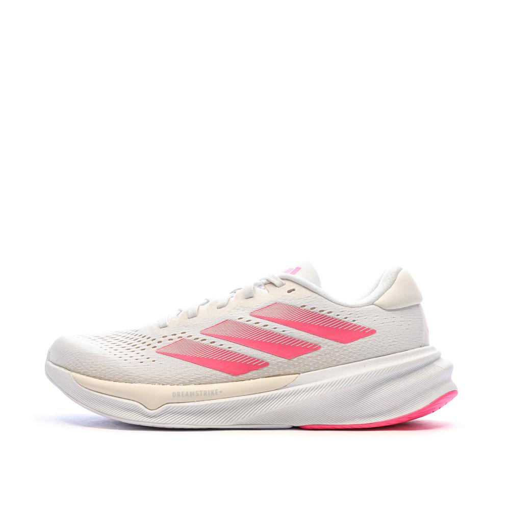 Adidas Stride Women's White/Pink Sneakers affordable