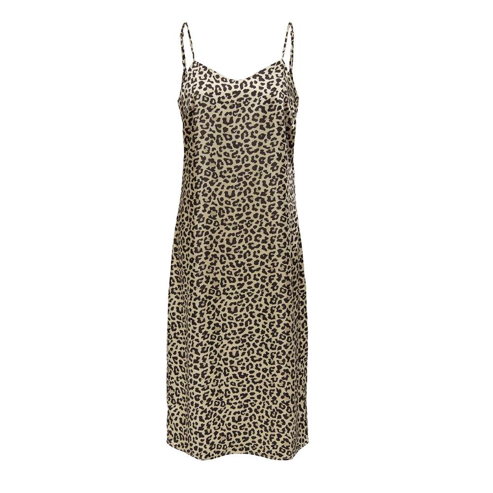 Robe Beige/Marron Femme Only Mayra pas cher