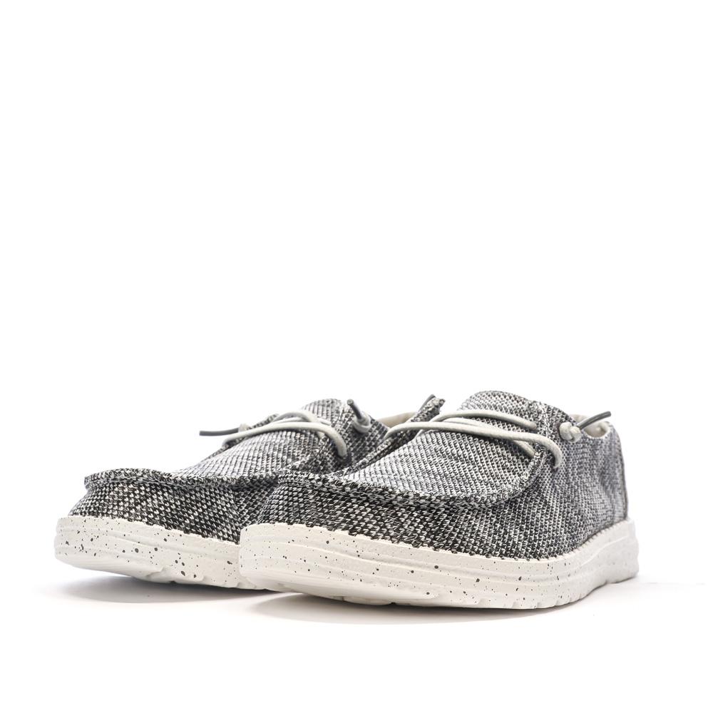 Zapatillas Hey Dude Wendy Sox Mujer Gris Heather ver 6