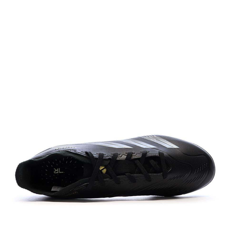 Chaussures de Foot Noires Homme Adidas Predator League MG vue 4