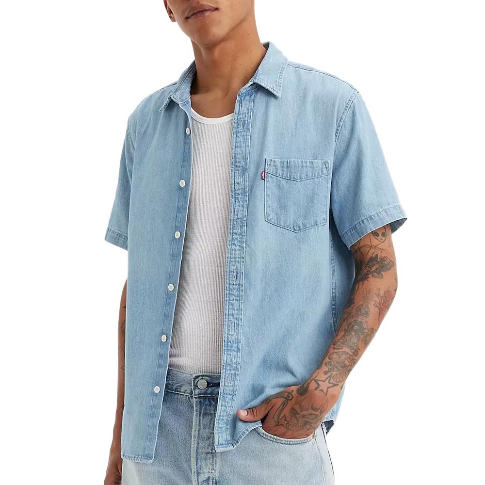 Levi's Classic Light Blue Shirt affordable