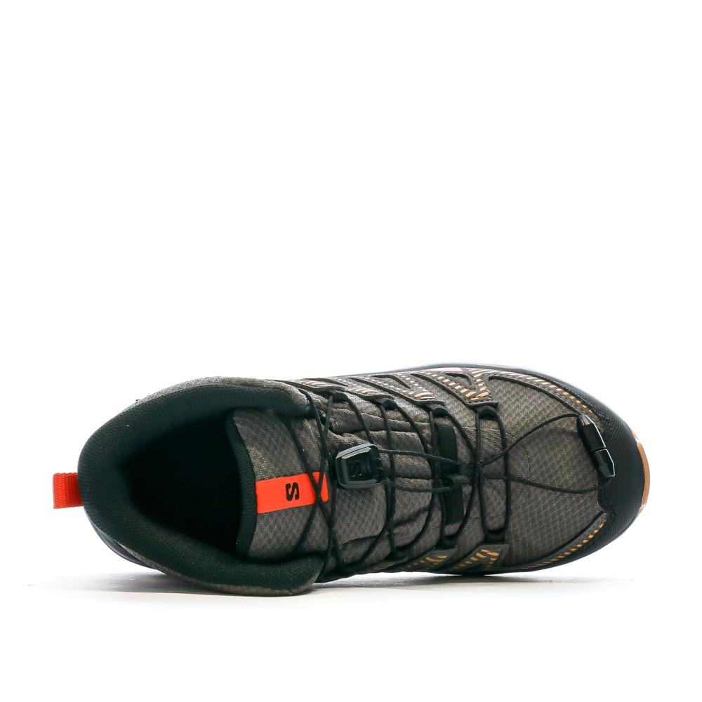 Zapatillas de montaña Salomon Xa Pro V8 Gris Niño ver 4
