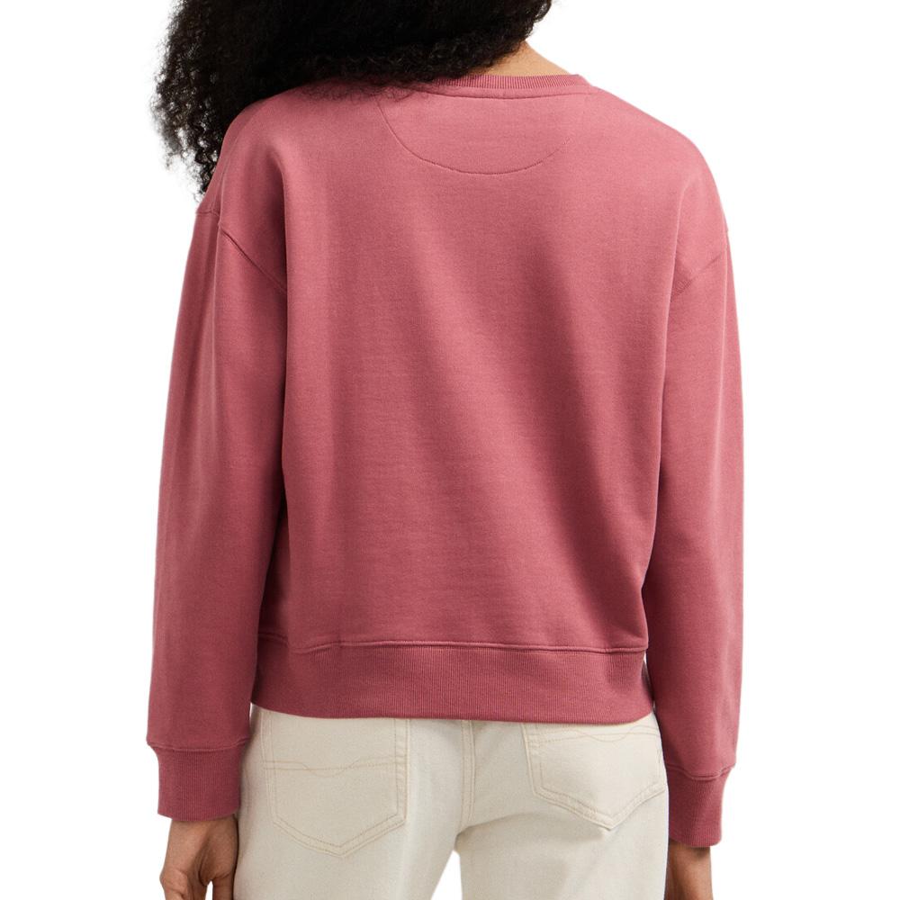 Sudadera rosa para mujer de Pepe Jeans, modelo Celeste Mousse ver 2