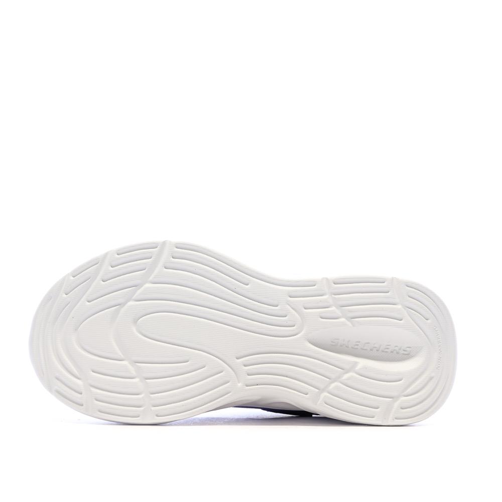 Baskets Mauves Fille Skechers Sola Glow vue 5