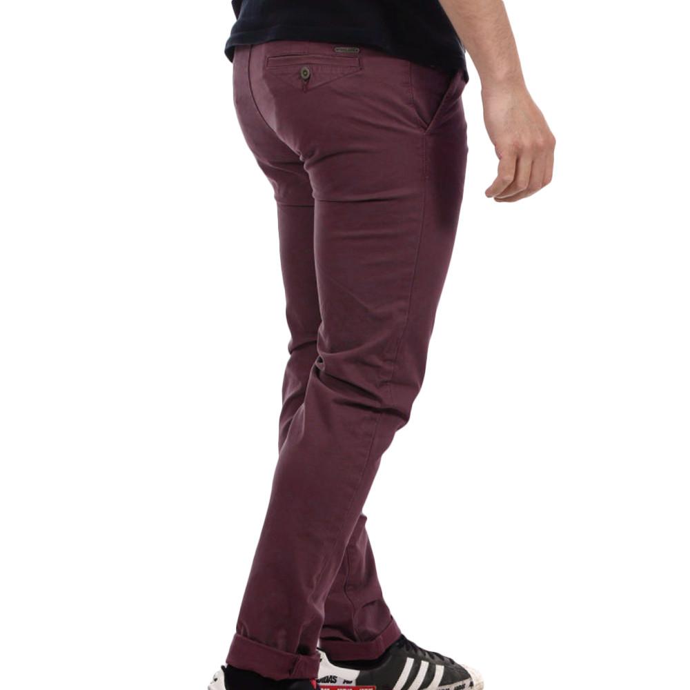 Teddy Smith Pantalones Chinos Ciruela Hombre 10115957D ver 2