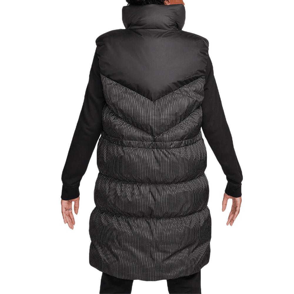 Ärmellose Daunenjacke Schwarz Frau Nike Ecdwn Ansicht 2
