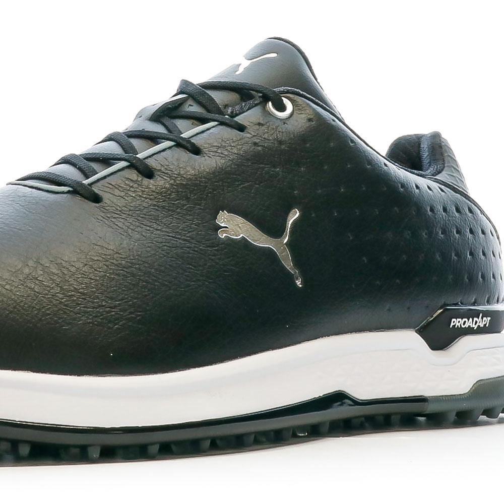 Golfschuhe Schwarz/Silber Herren Puma Padapt Alphcat Ansicht 7