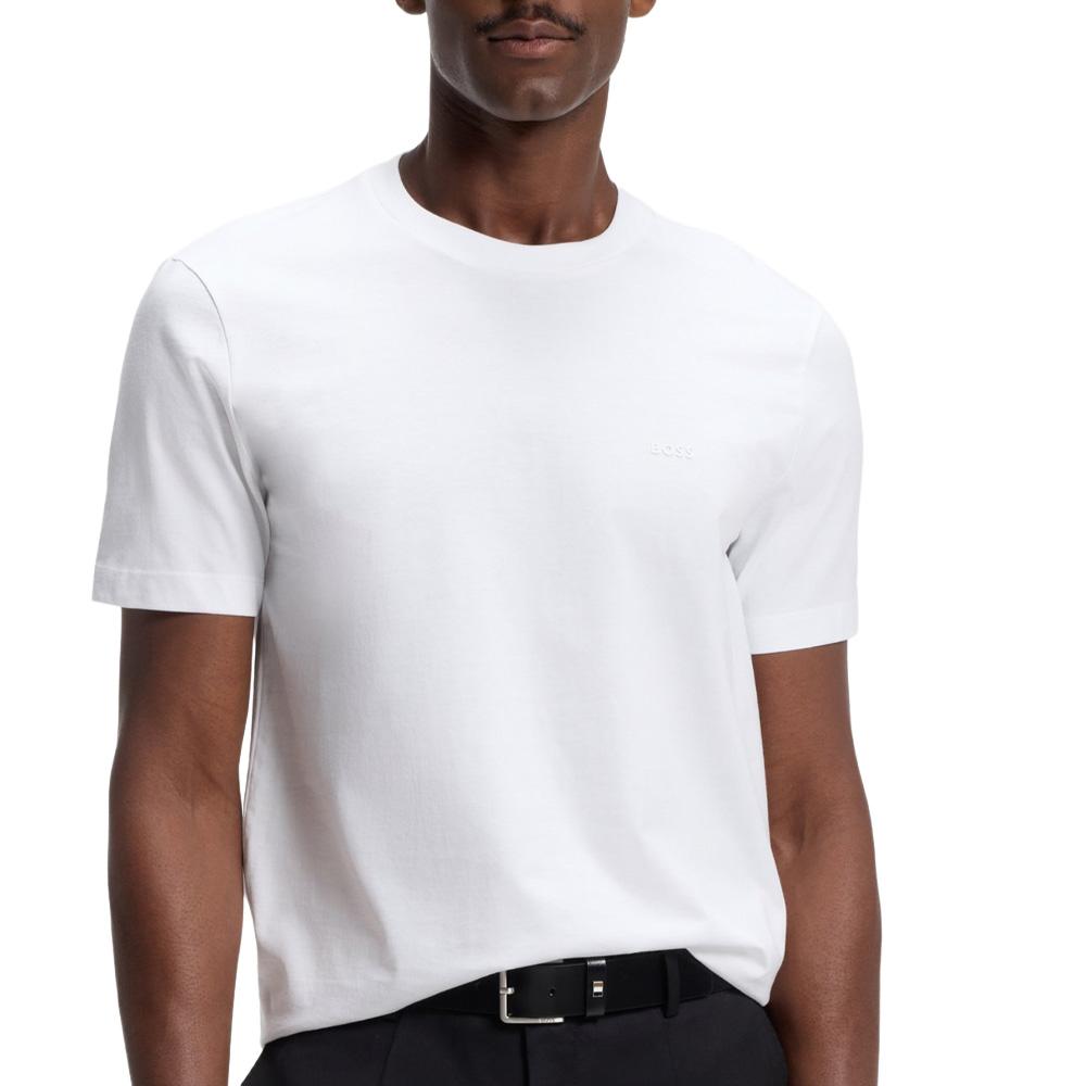 Camiseta blanca de hombre Hugo Boss Thompson barato