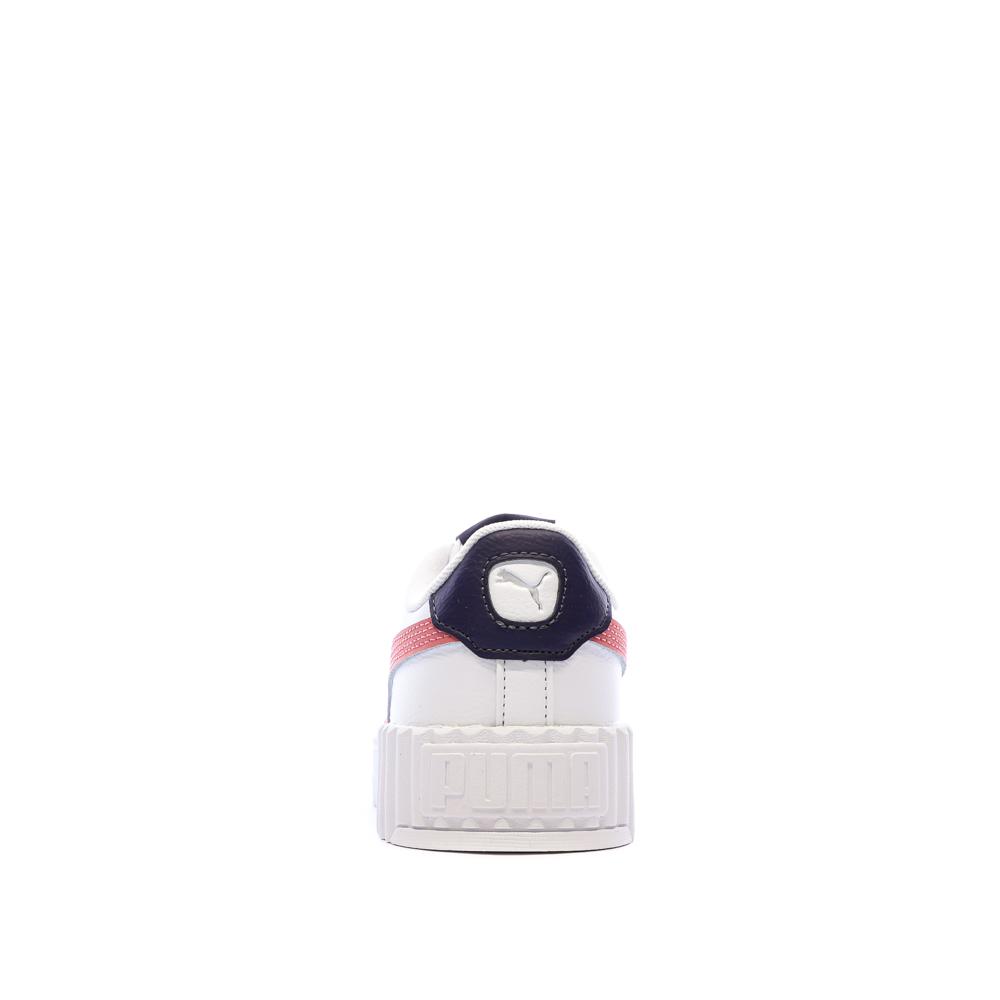 Zapatillas blancas/rosas para niña/mujer Puma Carina 3.0 ver 3