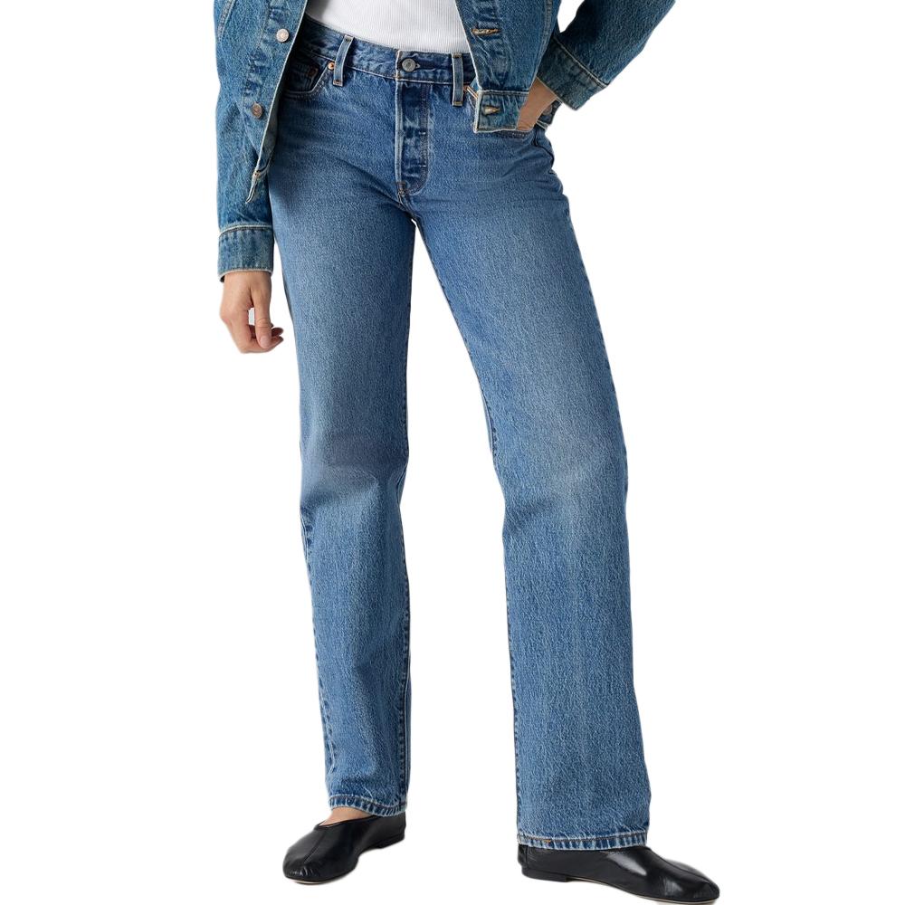 Levi's Women's 501 90s Indigo Blue Jeans affordable