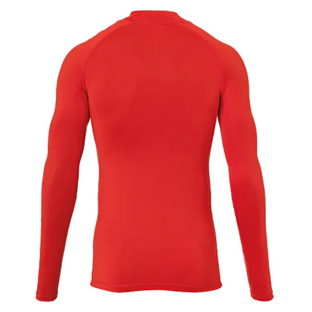 Rotes Unterhemd für Jungen von Uhlsport mit Rollkragen Ansicht 2